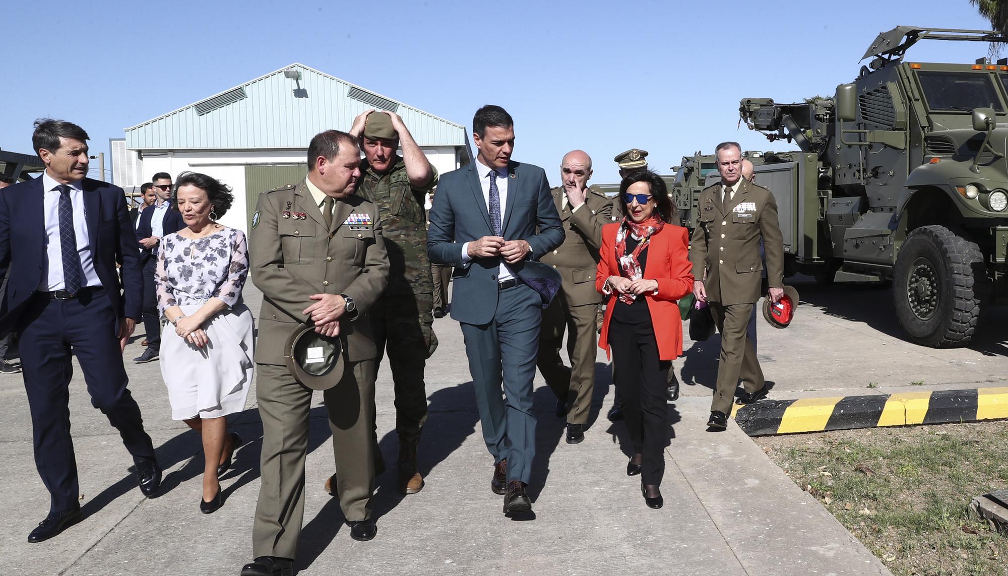 Pedro Sánchez en a la presentación de la nueva Base Logística del Ejército de Tierra - 2